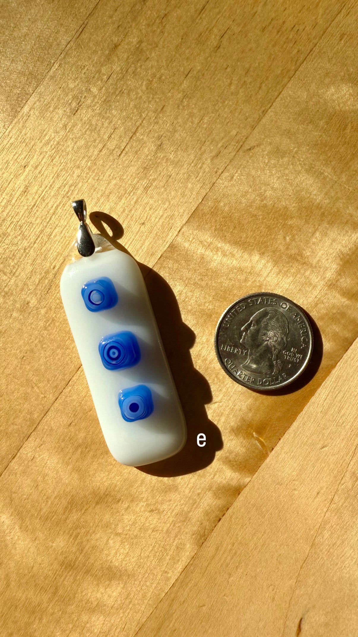 Fused Fidget Pendant for Adults