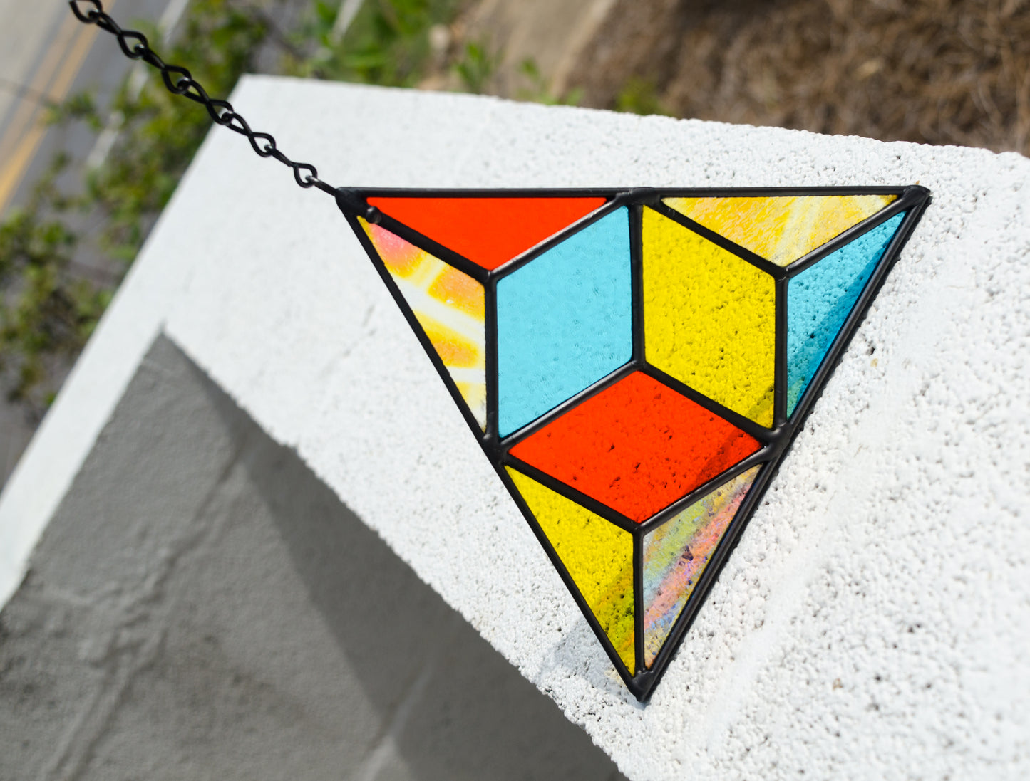 Mod Triangle Suncatchers