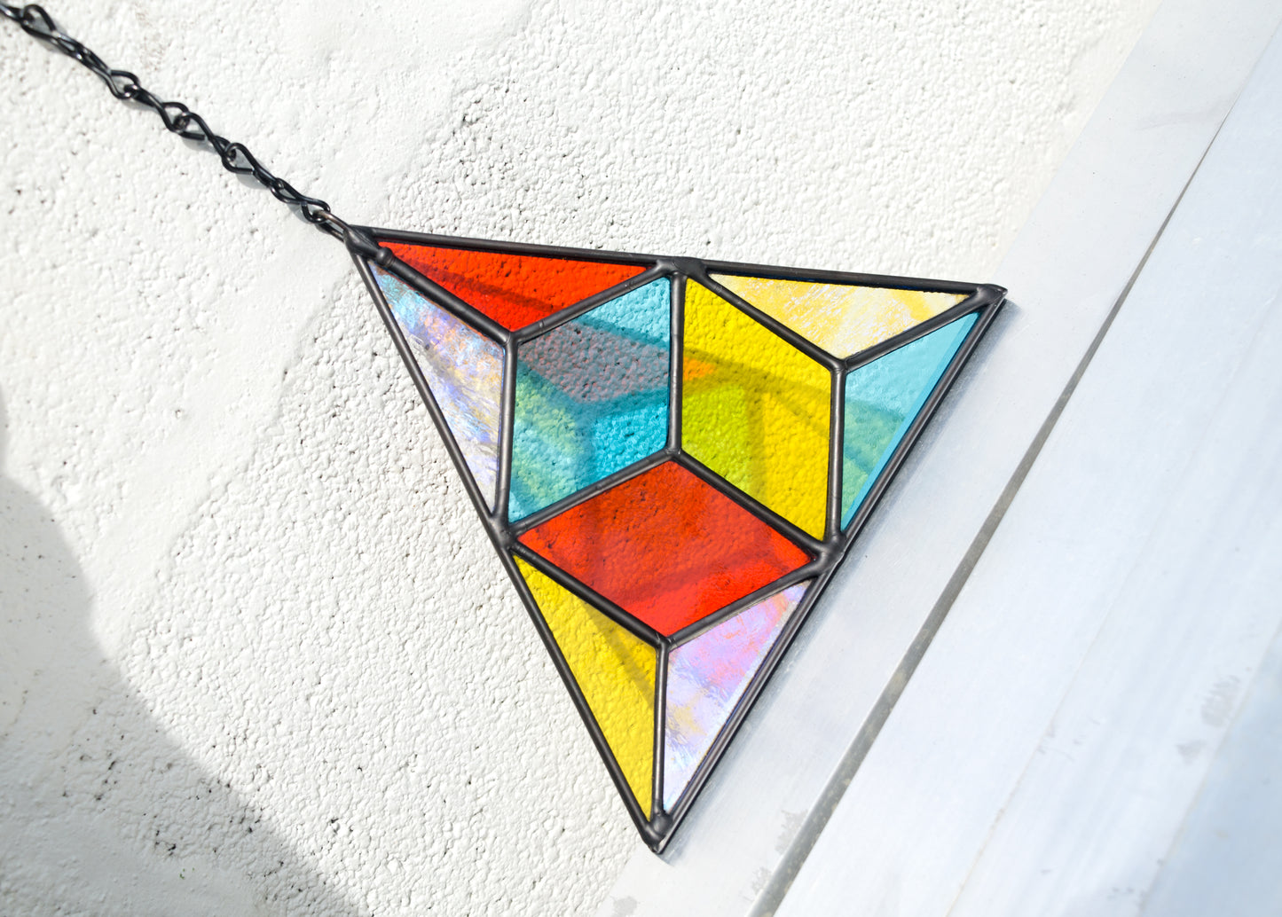 Mod Triangle Suncatchers