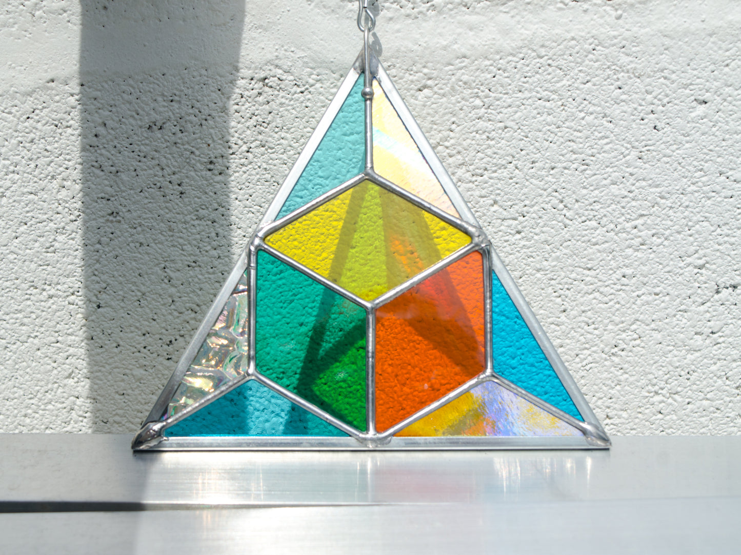 Mod Triangle Suncatchers