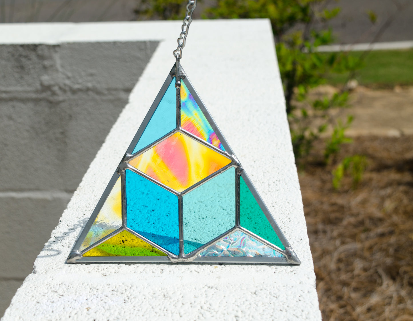 Mod Triangle Suncatchers