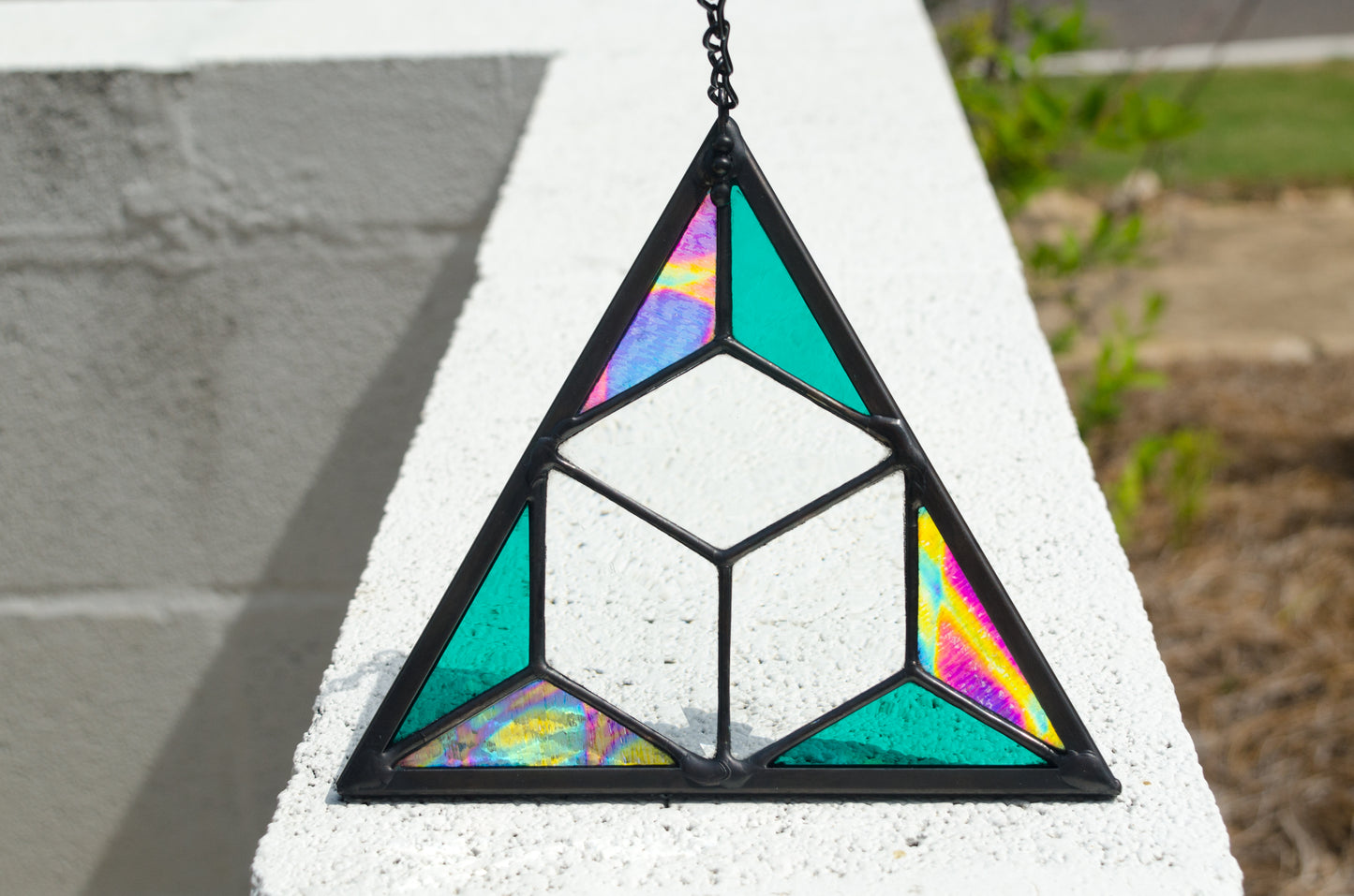 Mod Triangle Suncatchers