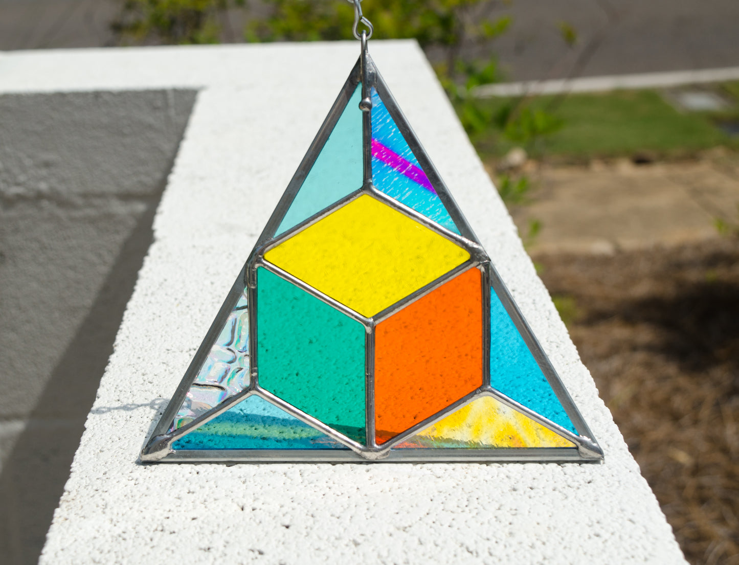 Mod Triangle Suncatchers