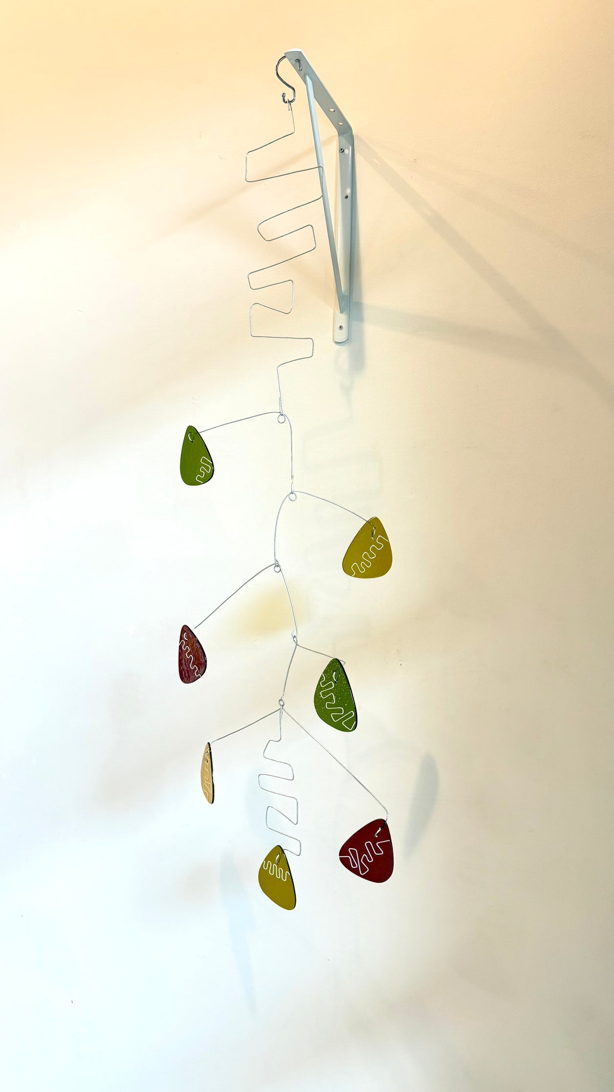 Kinetic Sculpture No. 1 • Mid-Century Modern Fused Glass Mobile