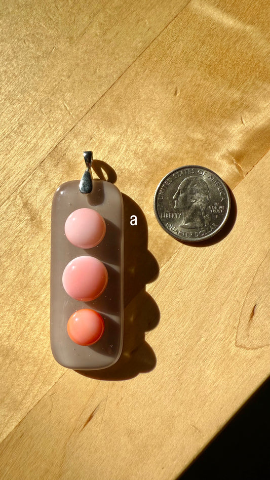 Fused Fidget Pendant for Adults