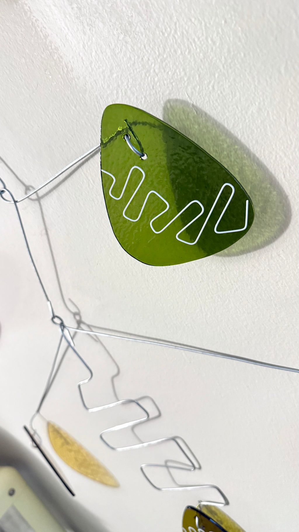 Kinetic Sculpture No. 1 • Mid-Century Modern Fused Glass Mobile