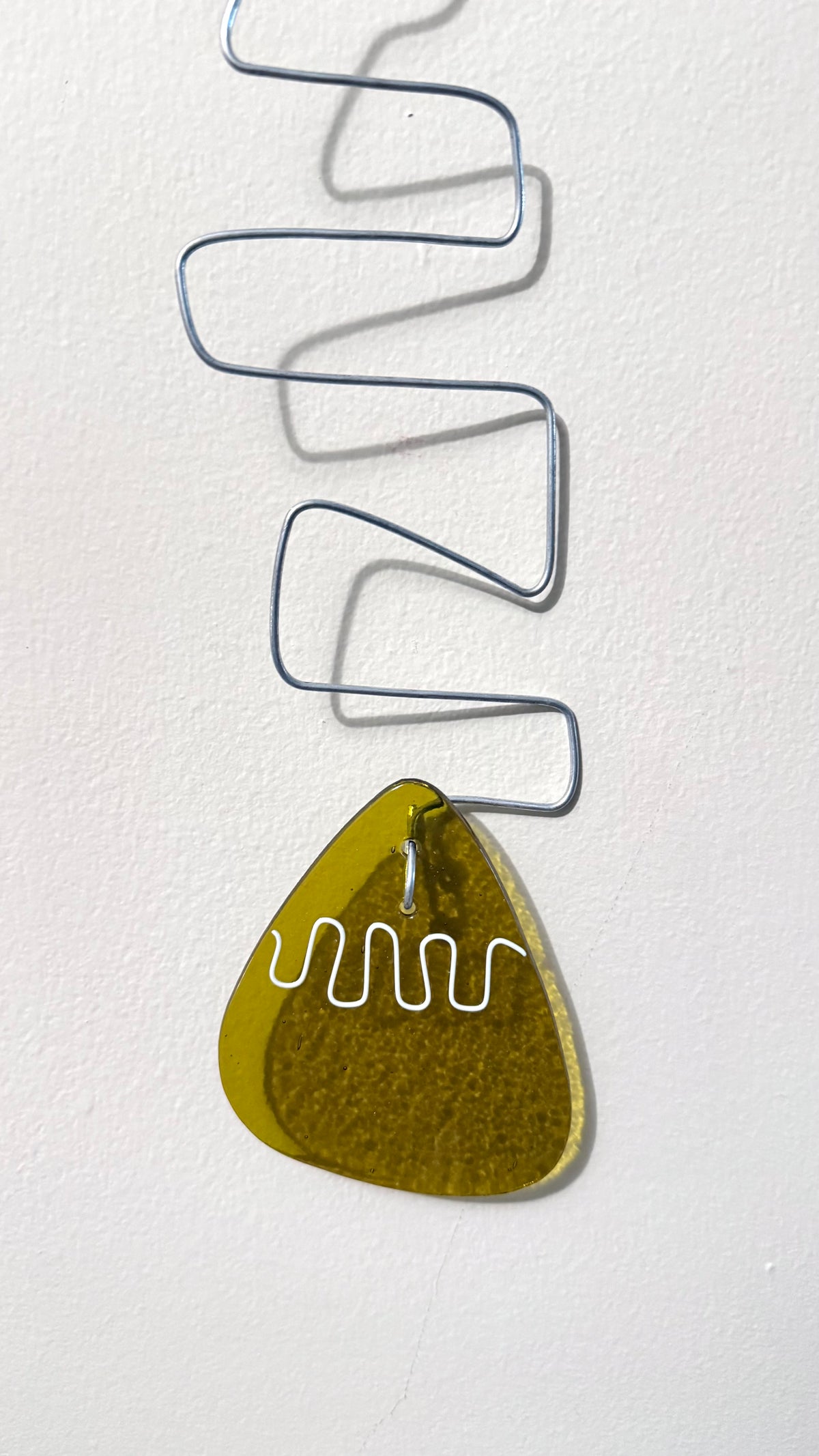 Kinetic Sculpture No. 1 • Mid-Century Modern Fused Glass Mobile
